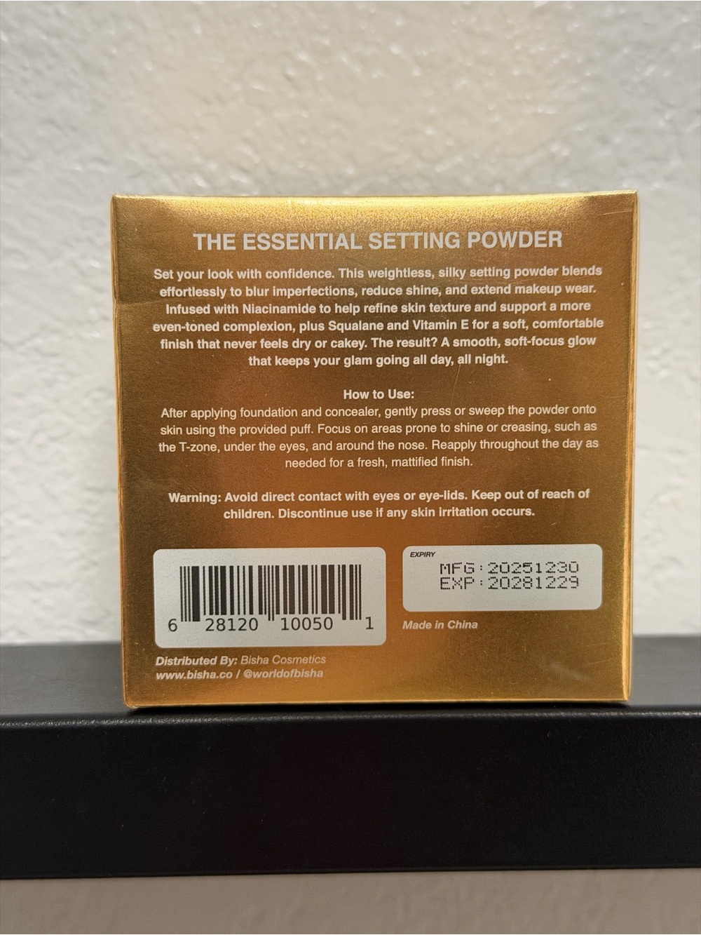 ISH The Essential Setting Powder - Translucent (Gold Packaging) - Picture 2 of 6